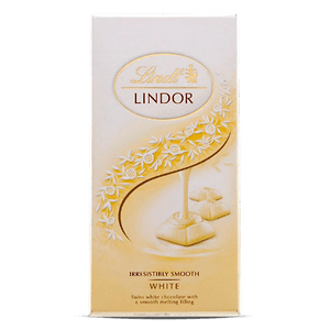Chocolate Lindor Single White 100gr