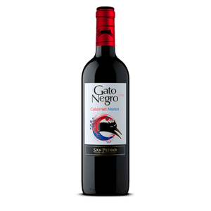 Vino Tinto Gato Negro  Varietal Cabernet Merlot