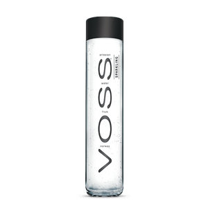 Agua Mineral Carbonatada Vidrio Voss