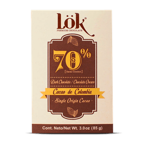 Chocolate Lok 70% Origen Colombia 85gr