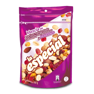 Pasabocas La Especial Mezcla Arandanos 450gr