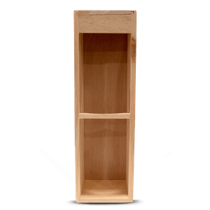 Caja de Pino para botella