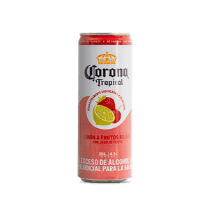Corona Tropical Limón Frutos Rojos Lata X1