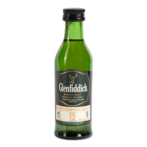 Whisky Glenfiddich 12 años Botella Mini