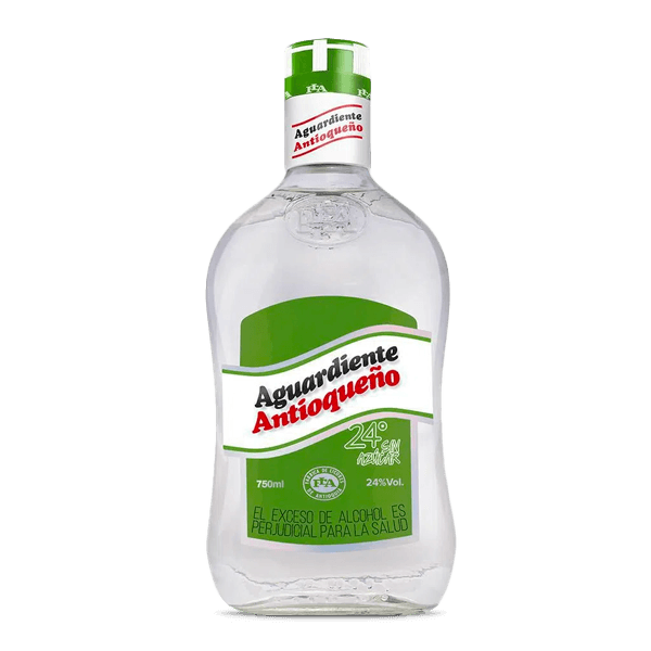 Aguardiente Antioqueño Verde Sin Azucar