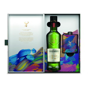 Pack Whisky Glenfiddich 12 años + Licorera edición limitada