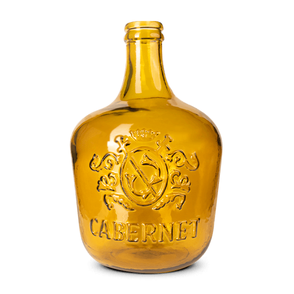Garrafa Damajuana Cabernet 12 litros vidrio amarillo - Vinos, Whisky,  Tequilas, Cervezas - Dislicores Store