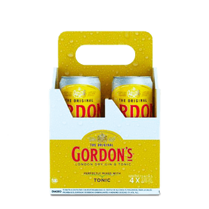Ginebra Gordons London Dry Gin X4