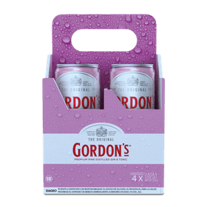 Ginebra Gordons Pink Gin X4