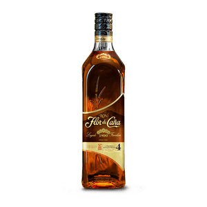 Ron Flor de Caña 4 Años Añejo Oro