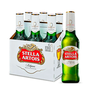 Cerveza Stella Artois X6