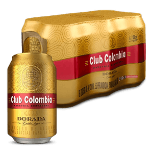 Cerveza Club Colombia Lata X6