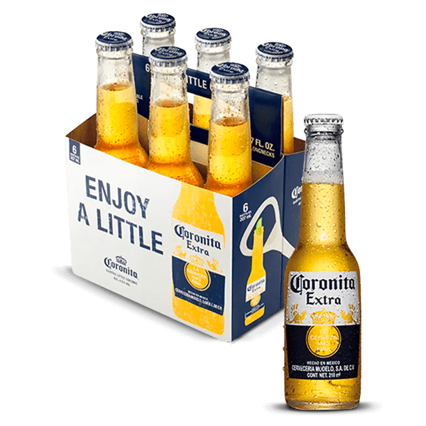 Cerveza Coronita Extra x6