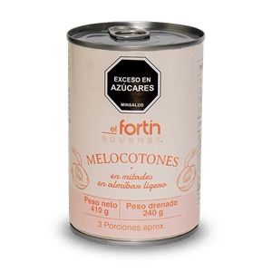 Melocoton en mitades El Fortín  410 GR