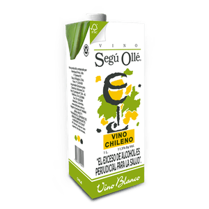 Vino Blanco Segú Ollé Tetra Pack Variedad Uvas
