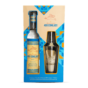 Mezcal 400 Conejos 750 ml + Shaker