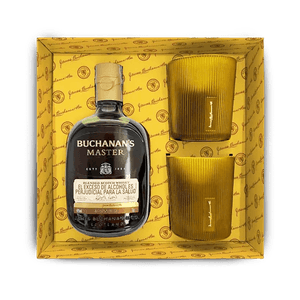 Whisky Buchanans Master + 2 Vasos