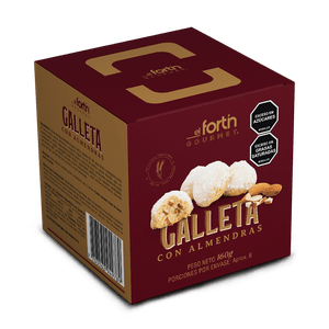 Galleta con Almendra  160 Gr Fortin Gourmet