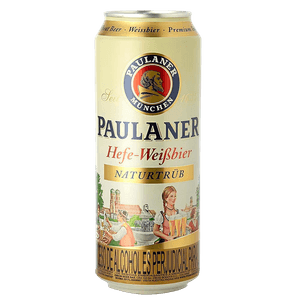 Cerveza Paulaner Weissbier Lata