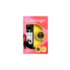 Vino Gato Negro Cabernet Merlot Gratis Torta Gato Negro