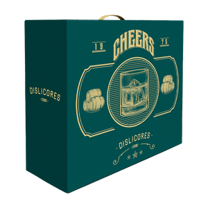 Caja verde para regalar