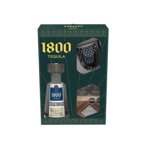 Tequila 1800 Silver gratis 4pack Mil976 Ginger + Vaso Mule