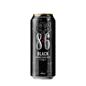 Cerveza 8.6 Black Dark Lata