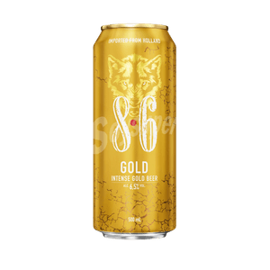 Cerveza 8.6 Gold Lata