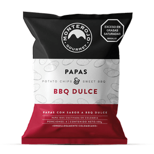 Papas Monte Rojo Bbq Dulce