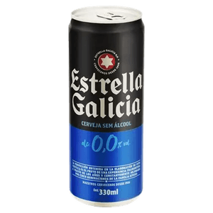 Cerveza Estrella Galicia 0.0 Lata