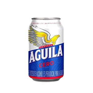 Cerveza Aguila 0.0 Lata X6
