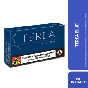 Cajetilla Terea Blue x 20
