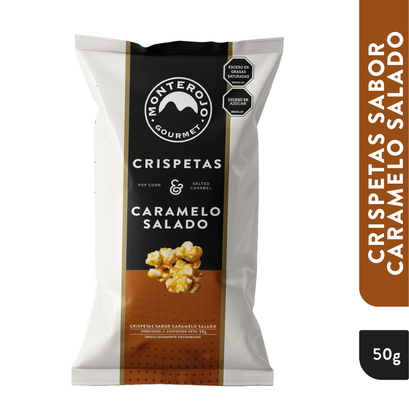 932107-CRISPETAS MONTEROJO CARAMELO SALADO 50GR