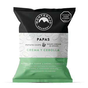 Papas Monterojo Crema y Cebolla