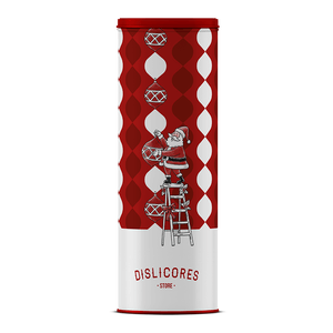 Estuche Metálico navidad para vinos