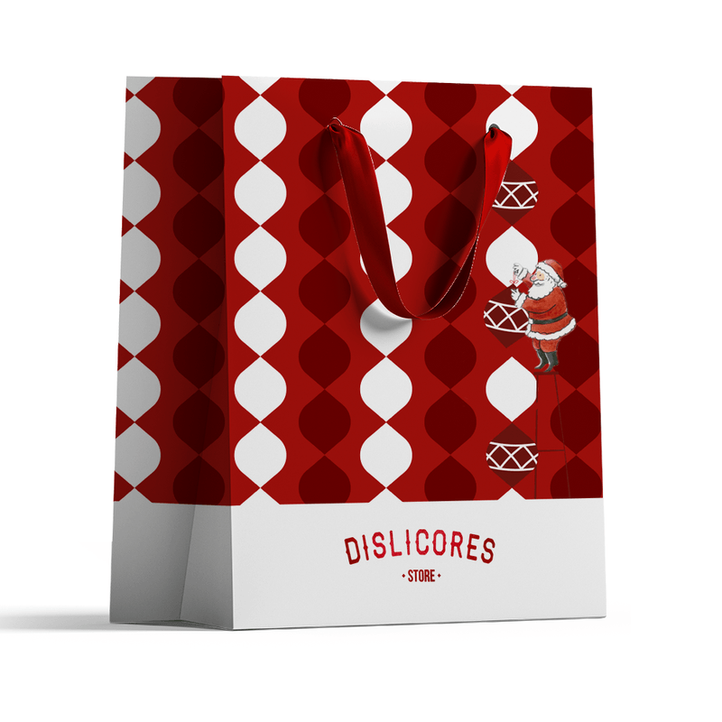 BOL993047-Bolsa de regalo navidad mediana 4