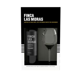 Vino Tinto Las Moras Malbec Barrel Mas Copa Restaurant