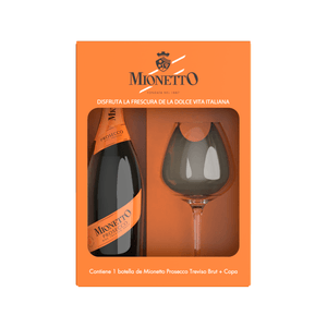 Vino Mionetto Prosecco Trevis mas Copa De Cristal