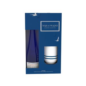 Vino Blanco Mar de Frades mas Vaso de Ceramica