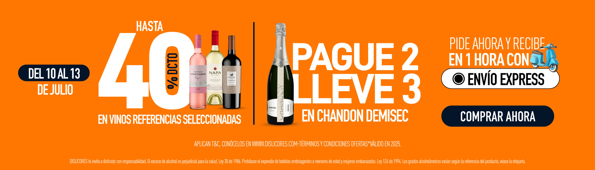 VINOS SELECCIONADOS EN PROMO ESTE FESTIVAL