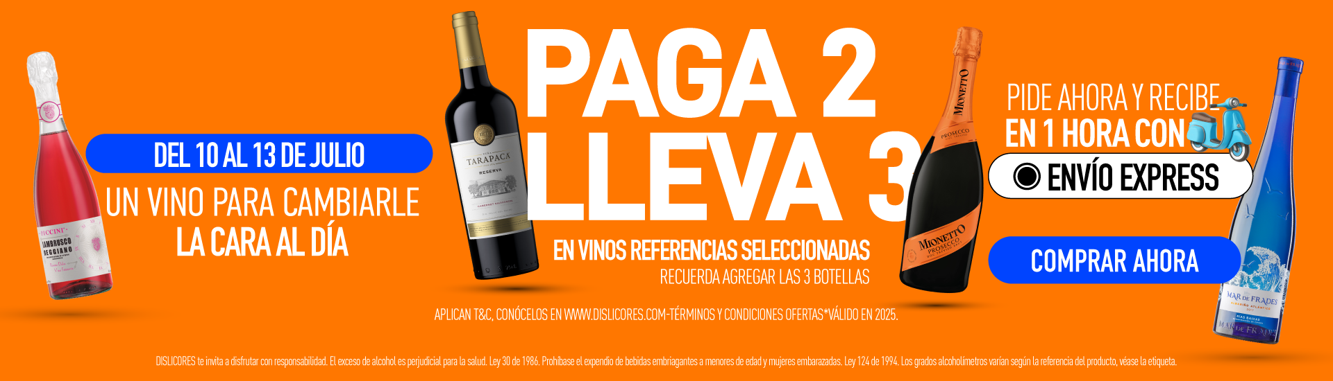 PAGA 2 Y LLEVA 3 VINOS SUPERIORES A 40 MIL
