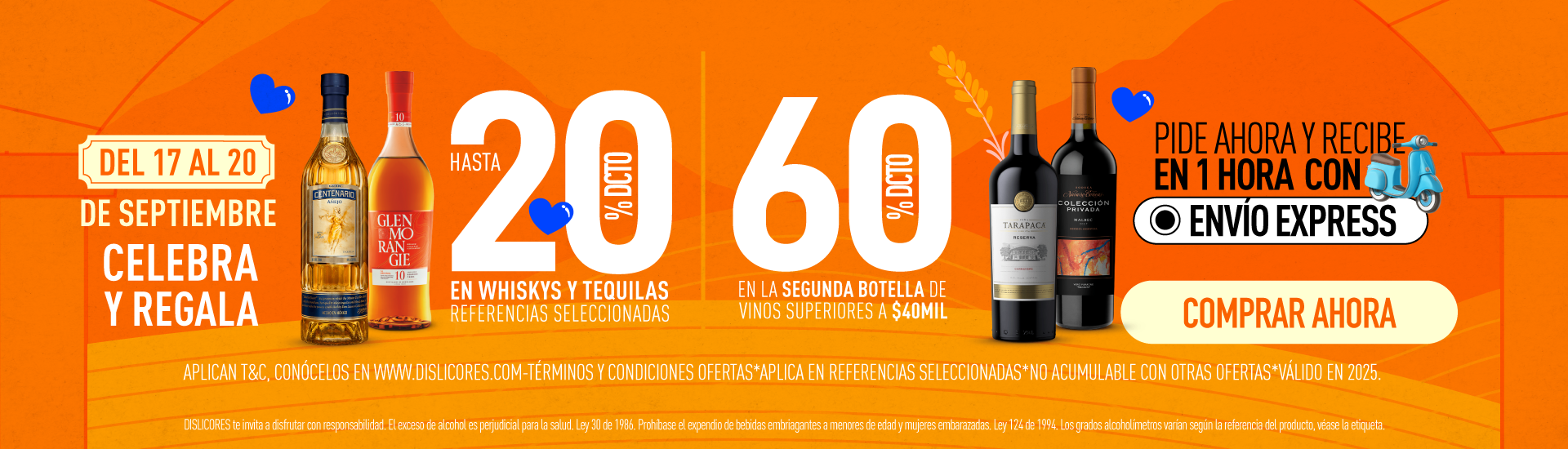 VINOS Y LICORES CON PROMO